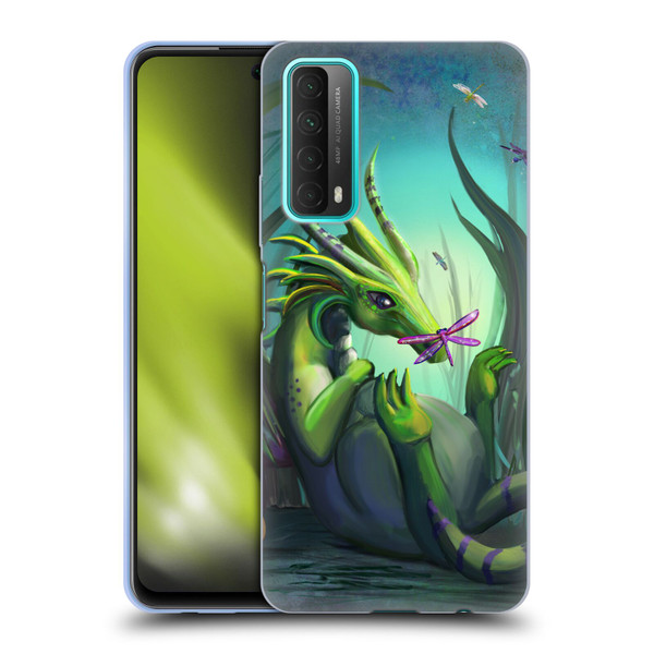 Rose Khan Dragons Baby Green Soft Gel Case for Huawei P Smart (2021)