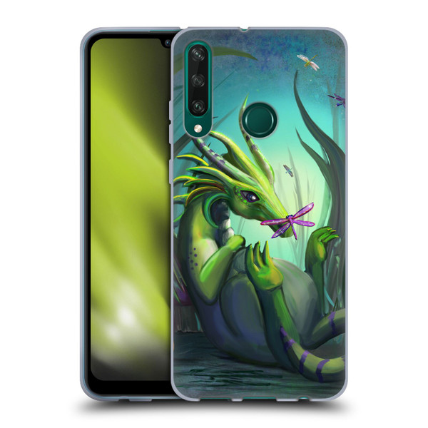 Rose Khan Dragons Baby Green Soft Gel Case for Huawei Y6p