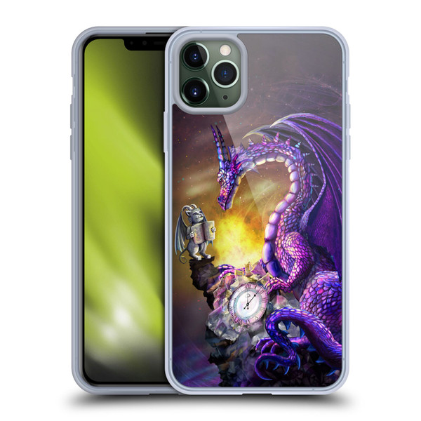 Rose Khan Dragons Purple Time Soft Gel Case for Apple iPhone 11 Pro Max