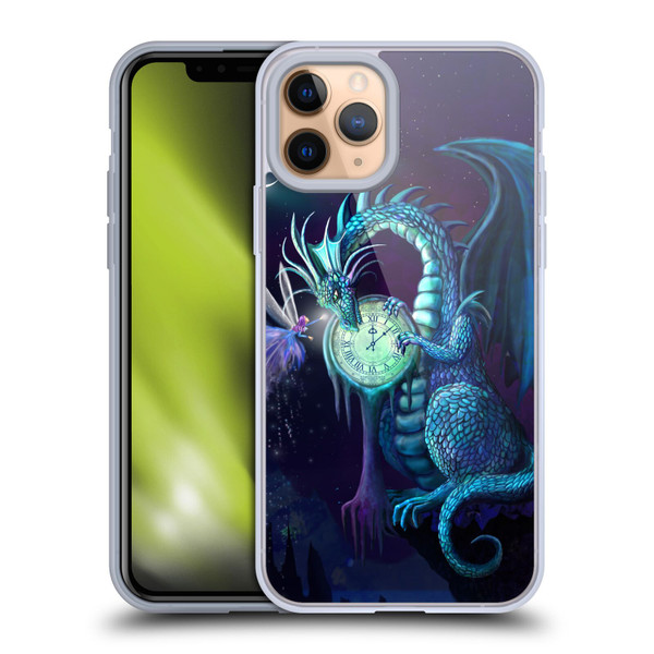 Rose Khan Dragons Blue Time Soft Gel Case for Apple iPhone 11 Pro