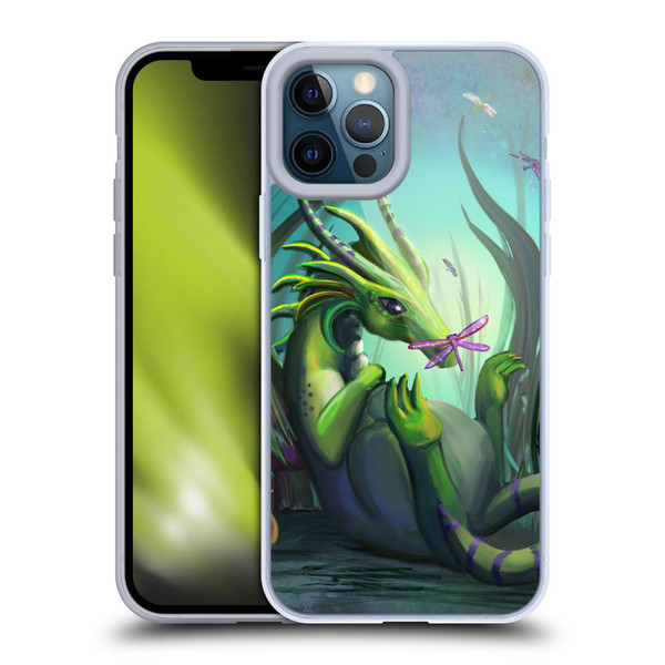 Rose Khan Dragons Baby Green Soft Gel Case for Apple iPhone 12 Pro Max