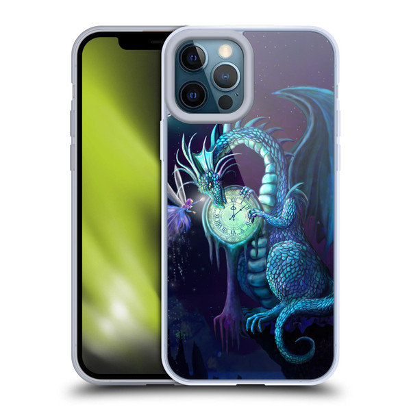 Rose Khan Dragons Blue Time Soft Gel Case for Apple iPhone 12 Pro Max