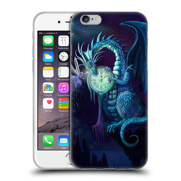 Rose Khan Dragons Blue Time Soft Gel Case for Apple iPhone 6 / iPhone 6s