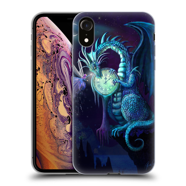 Rose Khan Dragons Blue Time Soft Gel Case for Apple iPhone XR