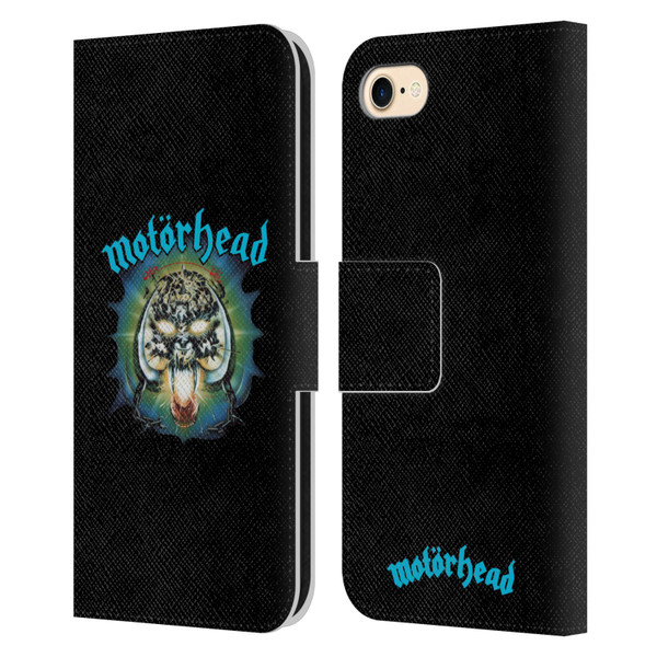Motorhead Album Covers Overkill Leather Book Wallet Case Cover For Apple iPhone 7 / 8 / SE 2020 & 2022
