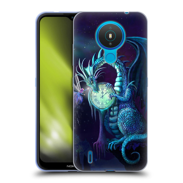 Rose Khan Dragons Blue Time Soft Gel Case for Nokia 1.4