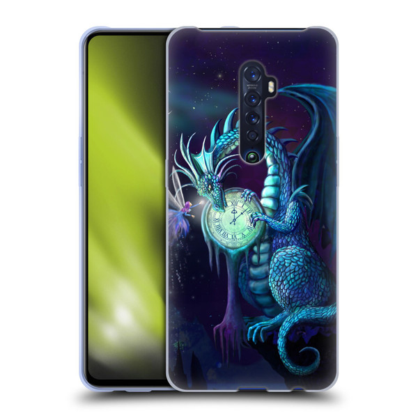 Rose Khan Dragons Blue Time Soft Gel Case for OPPO Reno 2