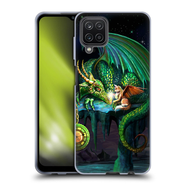 Rose Khan Dragons Green Time Soft Gel Case for Samsung Galaxy A12 (2020)