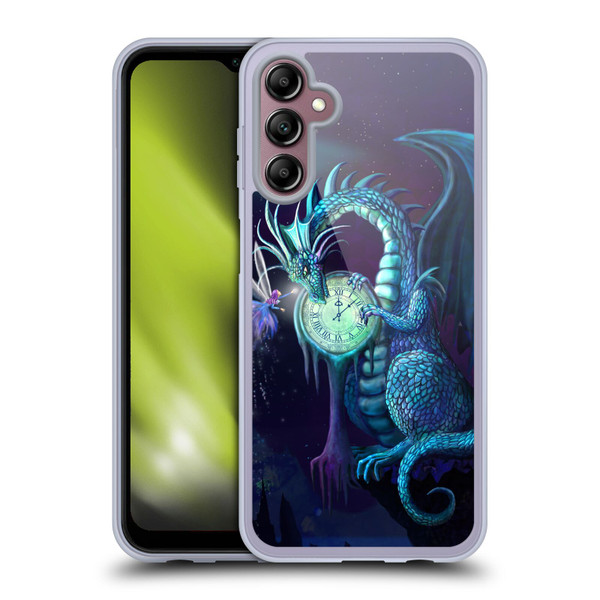Rose Khan Dragons Blue Time Soft Gel Case for Samsung Galaxy A14 5G