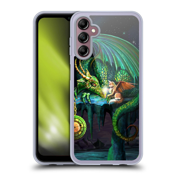 Rose Khan Dragons Green Time Soft Gel Case for Samsung Galaxy A14 5G