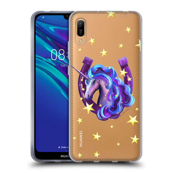 Rose Khan Unicorn Horseshoe Stars Soft Gel Case for Huawei Y6 Pro (2019)