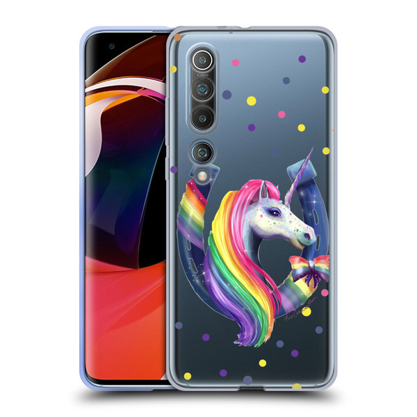 Rose Khan Unicorn Horseshoe Rainbow Soft Gel Case for Xiaomi Mi 10 5G / Mi 10 Pro 5G