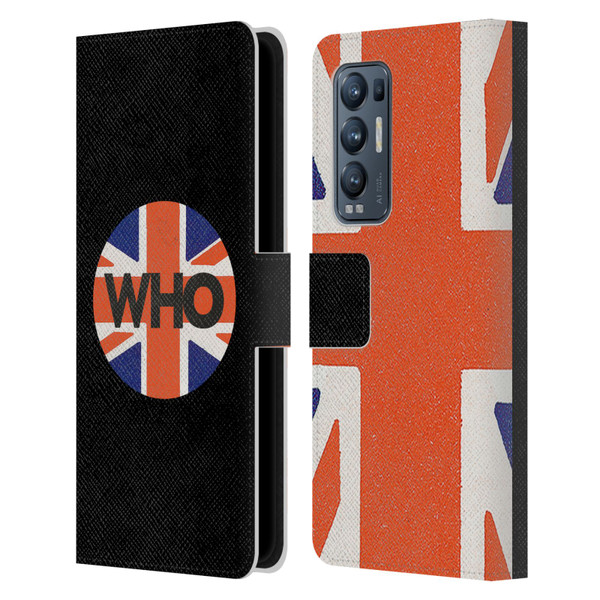 The Who 2019 Album UJ Circle Leather Book Wallet Case Cover For OPPO Find X3 Neo / Reno5 Pro+ 5G