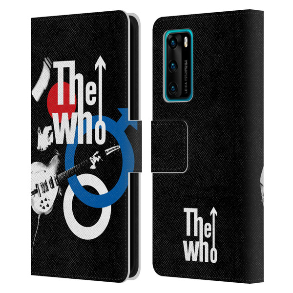 The Who Band Art Maximum R&B Leather Book Wallet Case Cover For Huawei P40 5G