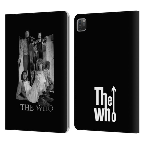 The Who Band Art Mirror Mono Distress Leather Book Wallet Case Cover For Apple iPad Pro 11 2020 / 2021 / 2022