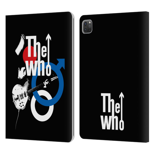 The Who Band Art Maximum R&B Leather Book Wallet Case Cover For Apple iPad Pro 11 2020 / 2021 / 2022