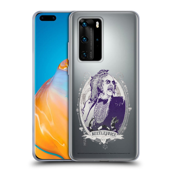 Beetlejuice Graphics Betelgeuse Frame Soft Gel Case for Huawei P40 Pro / P40 Pro Plus 5G