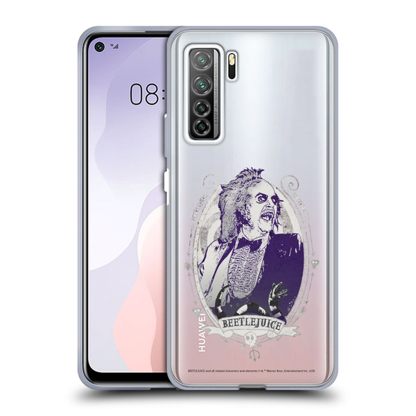 Beetlejuice Graphics Betelgeuse Frame Soft Gel Case for Huawei Nova 7 SE/P40 Lite 5G