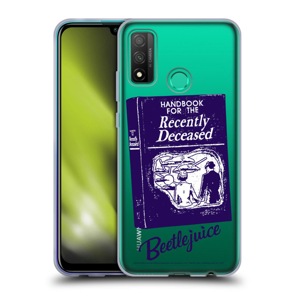 Beetlejuice Graphics Handbook Soft Gel Case for Huawei P Smart (2020)