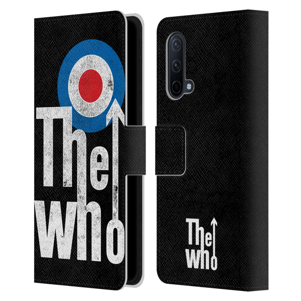The Who Band Art Classic Target Logo Leather Book Wallet Case Cover For OnePlus Nord CE 5G