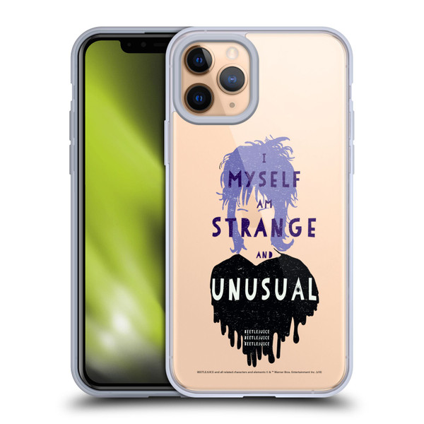 Beetlejuice Graphics Lydia Quote Soft Gel Case for Apple iPhone 11 Pro