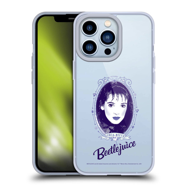 Beetlejuice Graphics Lydia Deetz Soft Gel Case for Apple iPhone 13 Pro