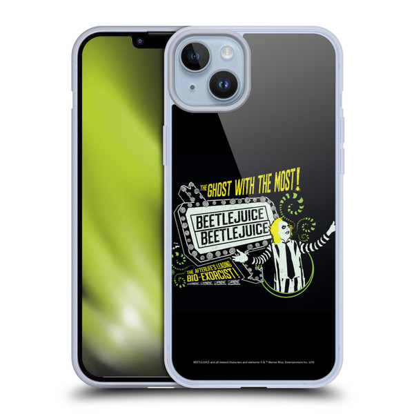 Beetlejuice Graphics Betelgeuse Soft Gel Case for Apple iPhone 14 Plus