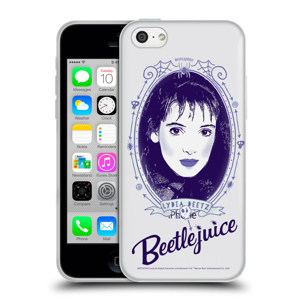 Beetlejuice Graphics Lydia Deetz Soft Gel Case for Apple iPhone 5c