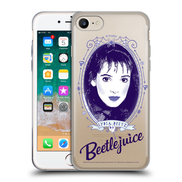 Beetlejuice Graphics Lydia Deetz Soft Gel Case for Apple iPhone 7 / 8 / SE 2020 & 2022