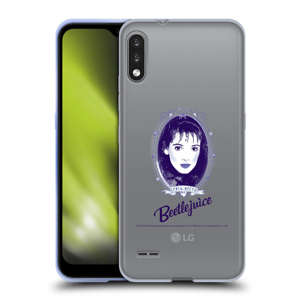 Beetlejuice Graphics Lydia Deetz Soft Gel Case for LG K22