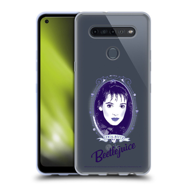 Beetlejuice Graphics Lydia Deetz Soft Gel Case for LG K51S