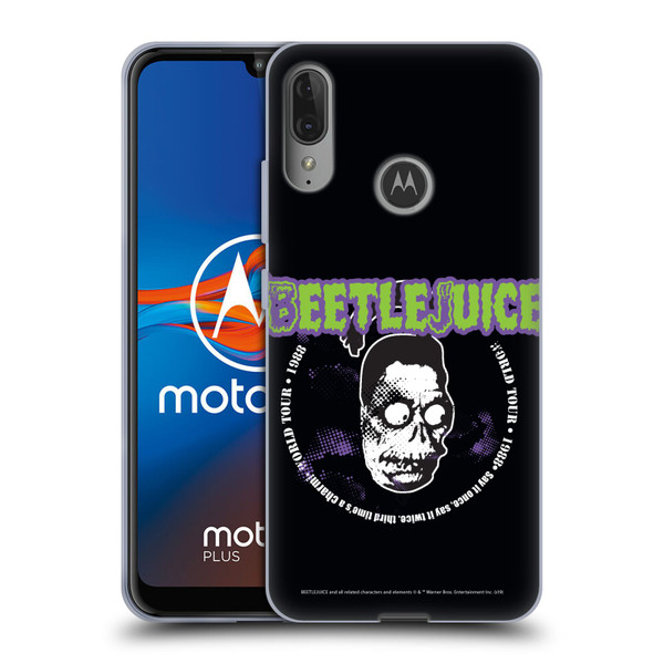 Beetlejuice Graphics Harry the Hunter Soft Gel Case for Motorola Moto E6 Plus