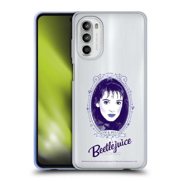Beetlejuice Graphics Lydia Deetz Soft Gel Case for Motorola Moto G52