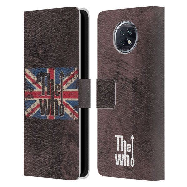 The Who Band Art Union Jack Distressed Look Leather Book Wallet Case Cover For Xiaomi Redmi Note 9T 5G