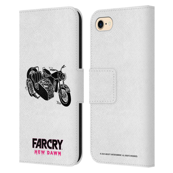 Far Cry New Dawn Graphic Images Sidecar Leather Book Wallet Case Cover For Apple iPhone 7 / 8 / SE 2020 & 2022