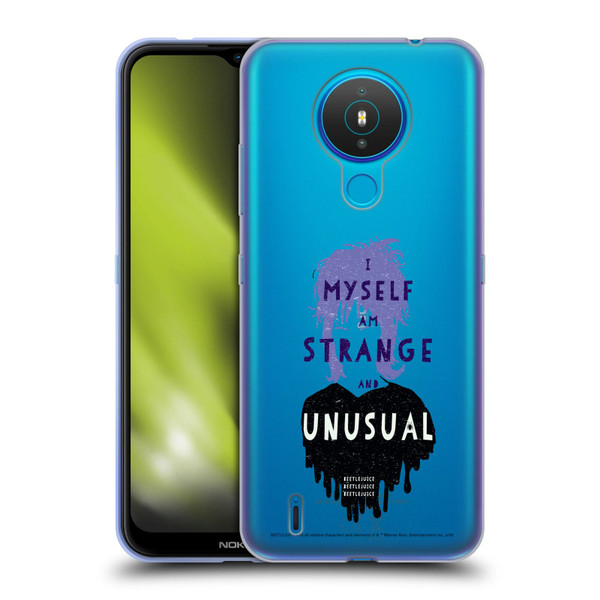 Beetlejuice Graphics Lydia Quote Soft Gel Case for Nokia 1.4