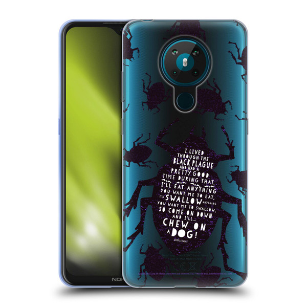 Beetlejuice Graphics Betelgeuse Quote Soft Gel Case for Nokia 5.3