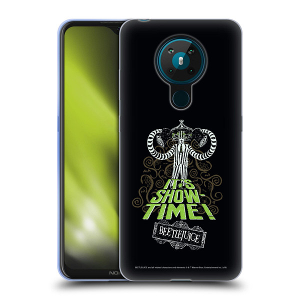 Beetlejuice Graphics Show Time Soft Gel Case for Nokia 5.3