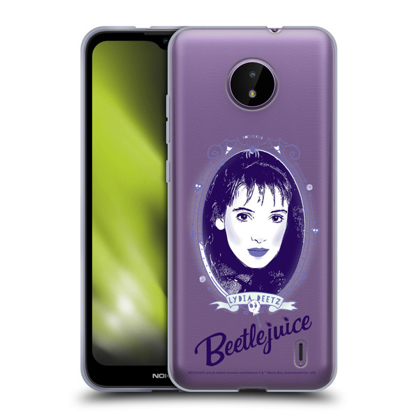 Beetlejuice Graphics Lydia Deetz Soft Gel Case for Nokia C10 / C20