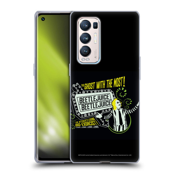 Beetlejuice Graphics Betelgeuse Soft Gel Case for OPPO Find X3 Neo / Reno5 Pro+ 5G