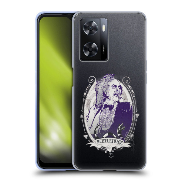 Beetlejuice Graphics Betelgeuse Frame Soft Gel Case for OPPO A57s