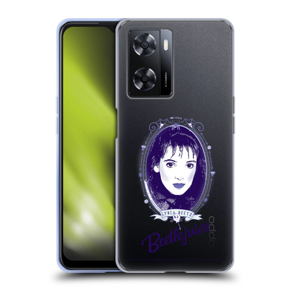 Beetlejuice Graphics Lydia Deetz Soft Gel Case for OPPO A57s