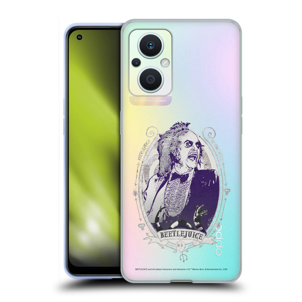 Beetlejuice Graphics Betelgeuse Frame Soft Gel Case for OPPO Reno8 Lite