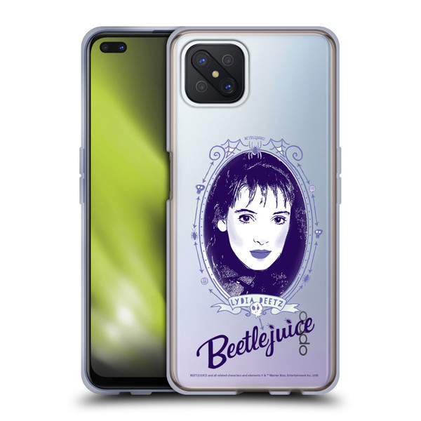 Beetlejuice Graphics Lydia Deetz Soft Gel Case for OPPO Reno4 Z 5G
