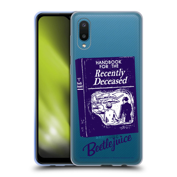 Beetlejuice Graphics Handbook Soft Gel Case for Samsung Galaxy A02/M02 (2021)