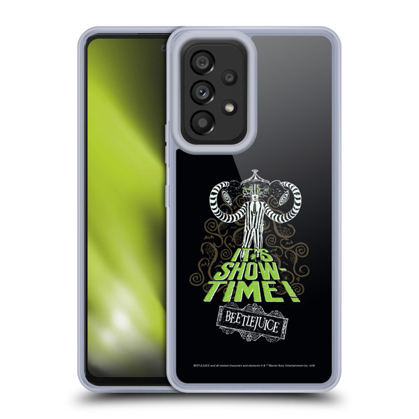 Beetlejuice Graphics Show Time Soft Gel Case for Samsung Galaxy A53 5G (2022)