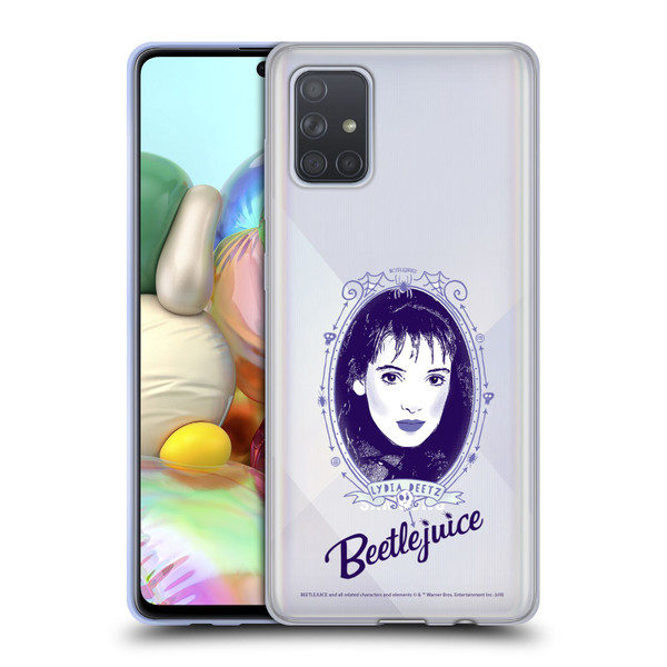 Beetlejuice Graphics Lydia Deetz Soft Gel Case for Samsung Galaxy A71 (2019)