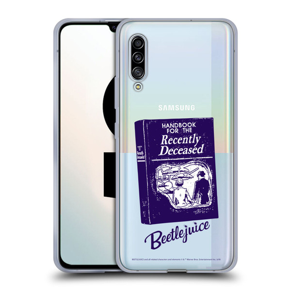 Beetlejuice Graphics Handbook Soft Gel Case for Samsung Galaxy A90 5G (2019)