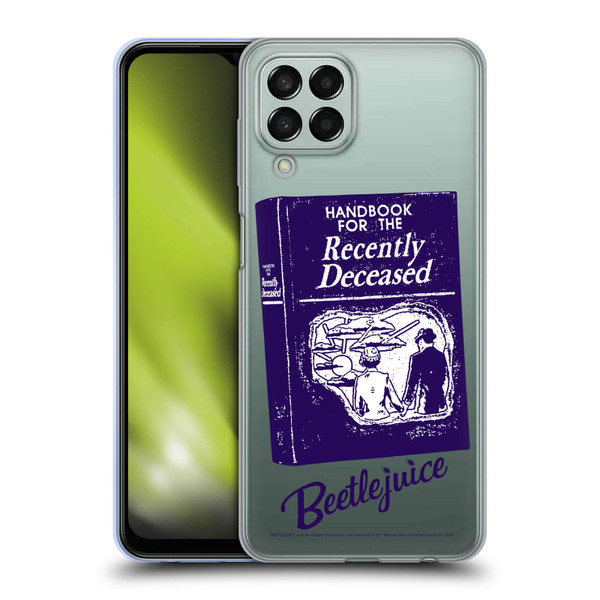Beetlejuice Graphics Handbook Soft Gel Case for Samsung Galaxy M33 (2022)