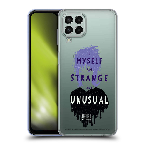 Beetlejuice Graphics Lydia Quote Soft Gel Case for Samsung Galaxy M33 (2022)